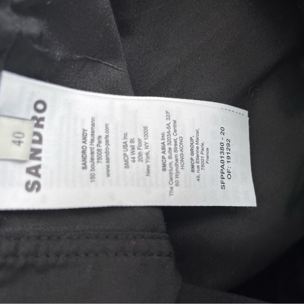 Sandro cargo pant black - Picture 3 of 4